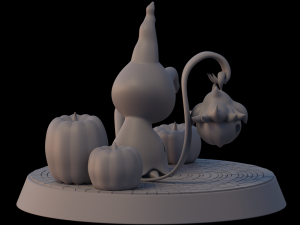 Mimikyu Pumpkin field 3D Принт Модель