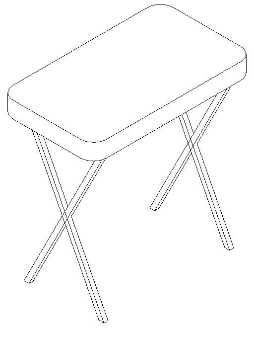 Coffee Table 3D Model .c4d .max .obj .3ds .fbx .stl .blend 