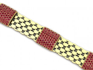 DIAMOND STYLISH BRACELET 3D Baskı Modeli