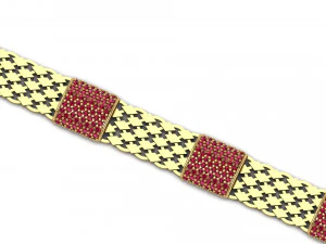 DIAMANT STIJLVOLLE ARMBAND 3D printmodel