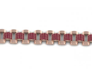 HIGHLY SOLD ONLINE DIAMOND BRACELET LINK FOR ALL CAM MACHINE 3D Print Model