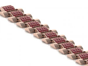 HIGHLY SOLD ONLINE DIAMOND BRACELET LINK FOR ALL CAM MACHINE 3D Print Model