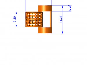 HIGHLY SOLD ONLINE DIAMOND BRACELET LINK FOR ALL CAM MACHINE 3D Print Model