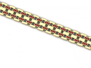 PERHIASAN GELANG BERLIAN KUALITAS TINGGI UNTUK SEMUA MESIN CAM Model Cetak 3D