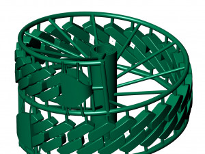 10mm Cuban Link Bracelet 3D Print Model