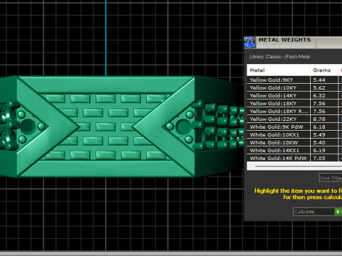 Anel masculino Modelo de Impressão 3D