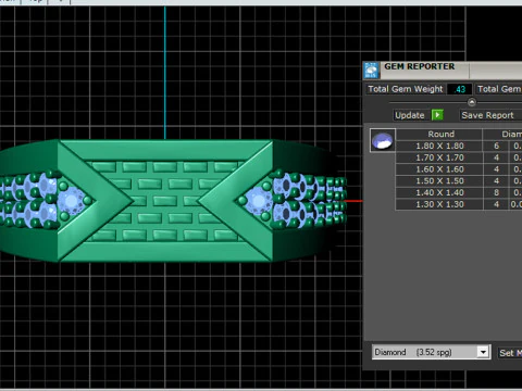 Anel masculino Modelo de Impressão 3D