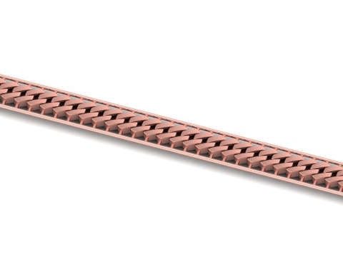 7MM SPIRAL TYPE CUBAN BRACELET READY TO PRINT TESTED 3D-Druckmodell