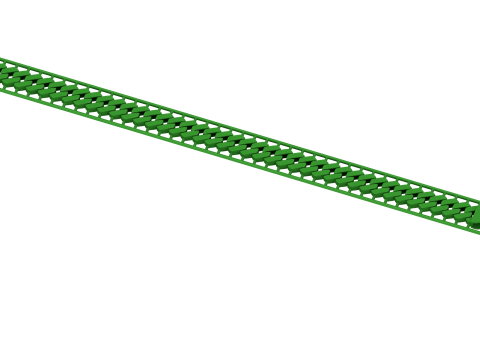 7MM SPIRAL TYPE CUBAN BRACELET READY TO PRINT TESTED 3D-Druckmodell