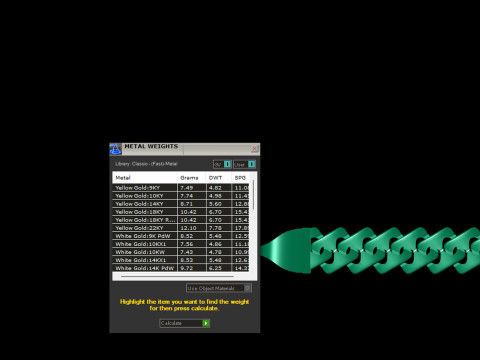 5 MM NEW Spiral Type Cuban Bracelet Ready to Print STL Tested High-Quality Design 3D 프린트 모델
