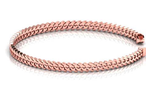 5 MM NEW Spiral Type Cuban Bracelet Ready to Print STL Tested High-Quality Design 3D Print Model