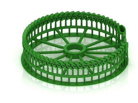 6 MM NOVA pulseira cubana tipo espiral pronta para imprimir STL testado design de alta qualidade Modelo de Impressão 3D