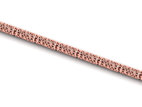 Beautiful chain or bracelet jewelry for all cam machine Modelo de Impressão 3D