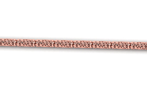 Beautiful chain or bracelet jewelry for all cam machine Modèles 3D en vedette