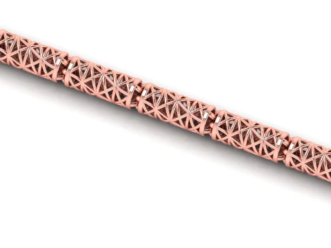 Lindas joias de corrente ou pulseira para todas as m&aacute;quinas de c&acirc;mera Modelo de Impressão 3D