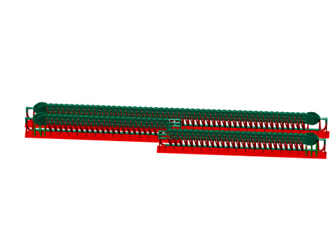 9MM Beautiful 3 line cuban bracelet jewelry for all cam machine Modèles 3D en vedette