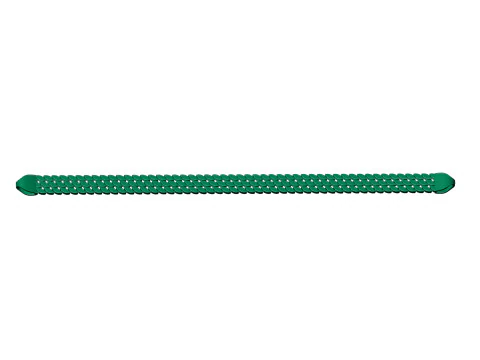 9MM Beautiful 3 line cuban bracelet jewelry for all cam machine 3D Print Model