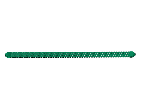 5 SET Beautiful 3 line cuban bracelet jewelry for all cam machine 3D Print Model