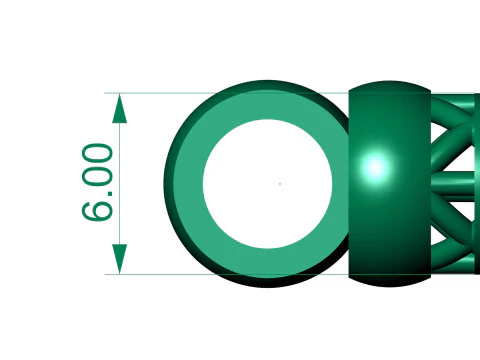 6 MM TOP SOLD UNISEX CHAIN FOR BOTH MEN AND WOMEN 3D Print Model