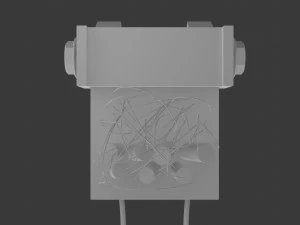 Sci-fi Tube 3D Model
