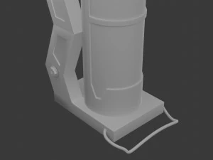 Sci-fi Tube 3D Model
