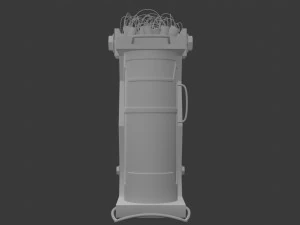 Sci-fi Tube 3D Model