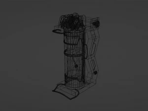 Sci-fi Tube 3D Model