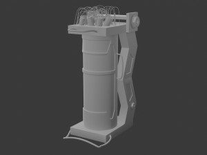 Sci-fi Tube 3D Модель