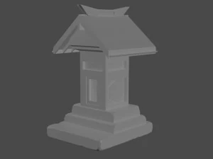 Japan Shrine 3D Model