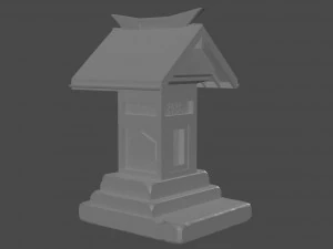 Japan Shrine 3D Model
