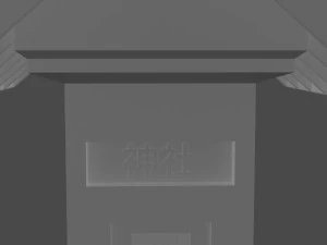 Japan Shrine 3D Model