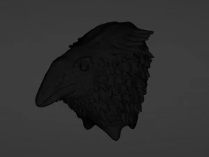 Weird Bird 3D Sculpt 3D Model