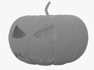 Halloween Pumpkin 3D मॉडल