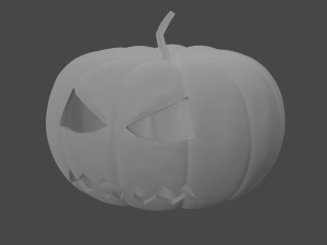 Halloween Pumpkin 3D Model