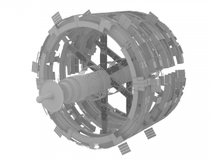 Space Station Model 3D