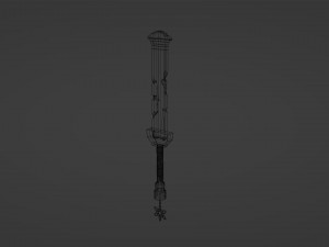 Broken Sword 3D Model