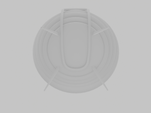 Round Single Sofa 3D 모델