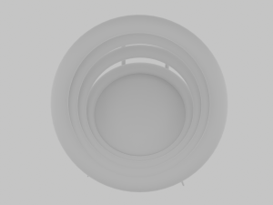 Round Single Sofa 3D 모델
