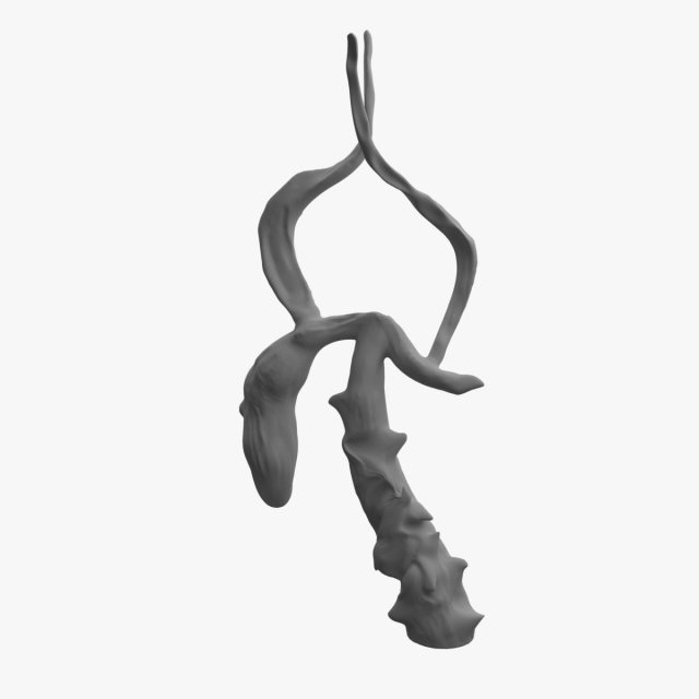 Abstract Tree Trunk Sculpt 3D मॉडल .c4d .max .obj .3ds .fbx .stl .blend 