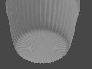 컵케이크 캐릭터 3D 모델