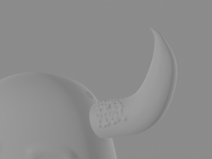 Ghost Cartoon Modelo 3D
