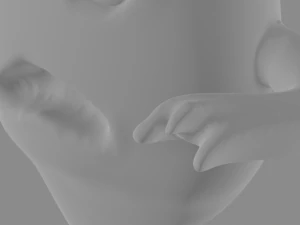 Ghost Cartoon 3D Model