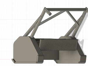 Forestry mulcher -broyeur 3D Model