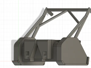 Forestry mulcher -broyeur 3D Model
