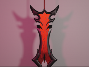 Aatrox Sword 3D-Modell
