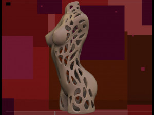 Woman vase sculpture bust Modelo 3D