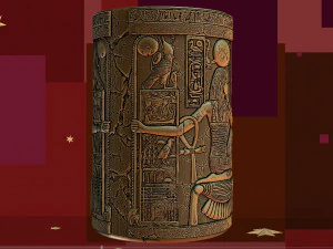 3D 프린터 또는 CNC 기계용 3D 모델 연필용 유리 또는 연필 케이스 3D 프린트 모델