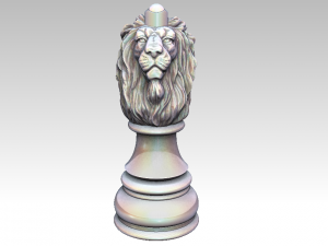 for 3D printers and CNC machines chess 3D 模型