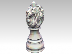 for 3D printers and CNC machines chess 3D 模型