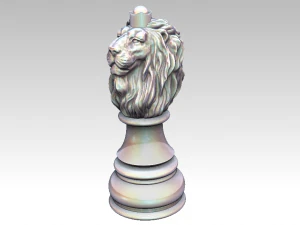 for 3D printers and CNC machines chess 3D Model